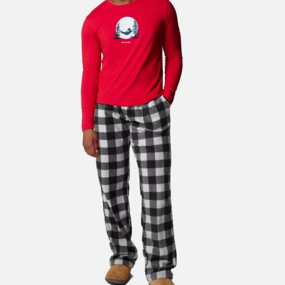 NWT Columbia Mens Bear Pajama set.